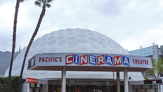 As has been widely reported, the owners of the Cinerama Dome, one of Hollywood’s most iconic places, have obtained a liquor license, and are apparently moving one step closer to reopening the theatre and the adjoining 14-screen multiplex.