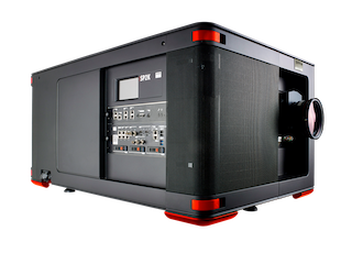At CinemaCon 2022 in Caesar’s Palace, Las Vegas, Cinionic unveiled additions to its laser portfolio with new Barco Series 4 and Laser Light Upgrade models. The tradeshow runs through April 28. Pictured, the Barco SP2K-20 laser projector.