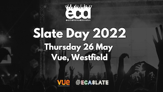 Back by popular demand, the Event Cinema Association has announced the return of the ECA Slate Day – its first in-person event in more two years. Slate Day will take place on May 26 at Vue Westfield, London.