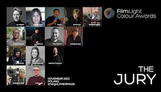 With entries now being accepted, the judging panel is building up for the 2022 FilmLight Color Awards. The awards, which recognize the finest work from colorists using any technology platform and working in any genre, will be presented at EnergaCamerImage in November.