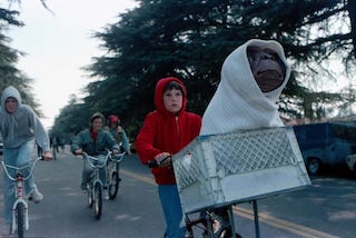 At one time, in 1983, E.T. overtook Star Wars to become the highest-grossing movie.