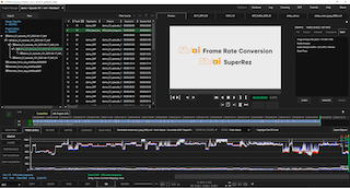 MTI Film has released Cortex v5.5, a major update to its widely used family of transcoding and workflow solutions. The new version introduces two groundbreaking options, MTai Frame Rate Conversion and MTai Super Resolution Uprez, which apply artificial intelligence to two common tasks, leading to dramatically improved results.