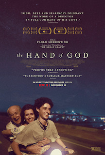 Award-winning writer and director Paolo Sorrentino’s latest film, The Hand of God, is the poetic story of a young man’s heartbreak and liberation in 1980s Naples, Italy. Although cinematographer Daria D’Antonio’s has worked for many years as part of Sorrentino’s camera crew, including Il Divo and Lan Grande Bellezza (The Great Beauty) this is her debut as director of photography for Sorrentino after learning firsthand from Sorrentino’s frequent cinematographer – and her maestro – Luca Bigazzi. One of her goals with this film, she said, was to make certain that the camera didn’t distract the audience from what was happening on screen.