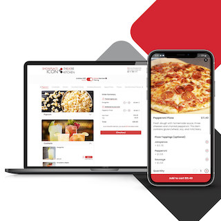 "The microsite allows guests to choose when they wish to order food and drinks and what time they want them to be ready,” said Fred Meyers, CEO of Kerasotes Showplace Icon Theatre & Kitchen.