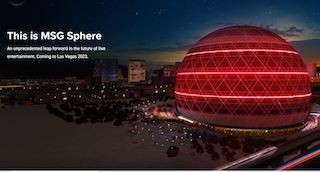 The Immersive World of MSG Sphere will be the topic this coming Saturday, April 23, during SMPTE’s day-long sessions about the future of cinema during the National Association of Broadcasters convention in Las Vegas.