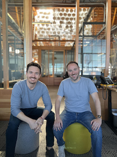 Pictured, left to right, are Ingenuity Studios co-founders Grant Miller and David Lebensfeld.