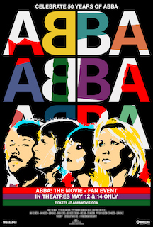Trafalgar Releasing and Warner Bros. will present a digitally remastered ABBA: The Movie for two nights in May to celebrate the Swedish pop sensation’s 50th anniversary.