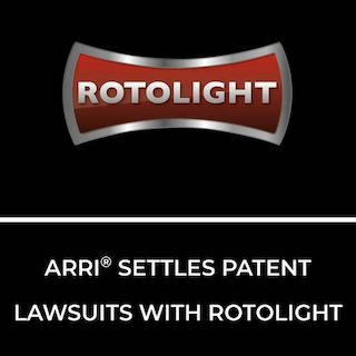 Arri has reached a settlement in its patents dispute with RotoLight. The companies issued a joint public statement regarding the issue.