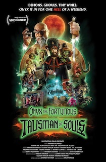 Fathom Events and Cineverse will release the buzzed-about horror-comedy Onyx the Fortuitous and the Talisman of Souls exclusively in theatres for a one-night event on October 19. The film will show at 7:00 pm and 10:00 pm, local times, in select theatres throughout the country, and fans will be treated to a special introduction from writer/director/star Andrew Bowser ahead of the film.