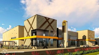 Flix Brewhouse has signed a 15-year lease with Shops at Broad in Mansfield, Texas to complete and open a nine-screen luxury theatre this fall. The nearly 40,000-square-foot facility was originally scheduled to open in 2020 until construction stopped with the COVID-19 shutdown and remained suspended due to subsequent distress in the movie theatre and shopping center industries.