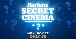 Moviegoers in Arizona don’t have to worry about picking a film as Harkins is offering a mystery movie experience in theatres across the state.