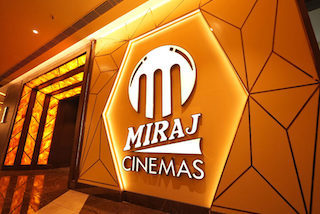 Miraj Cinemas has opened its sixth property in Gujarat. The exhibitor says it is the first multiplex in the diamond city of India, Surat. Located on the third floor of KSB Olympia in Bamroli, the newly launched five-screen multiplex boasts 930 seats, including 51 recliners, 3D-equipped premium screens, and a luxurious lobby. Designed with the local diamond market in mind, the lobby features a stunning diamond-shaped chandelier, adding to the cinema’s opulence.