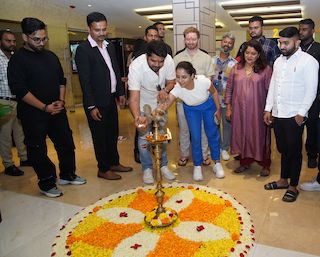 The inauguration ceremony was attended by Marathi film Jhimma 2 actors Hemant Dhome, Kshitee Jog, Sayali Sanjeev and Jack McGinn