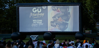 Dessert brand Gü is expanding its cinema partnership with UK cinema advertising contractor Pearl & Dean, following the success of the first phase of its Indulgent Cinema with Gü campaign, where the brand promoted its sweet treats in 30 independent cinemas across the UK in February.