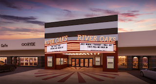 Culinary Khancepts, an affiliate of Star Cinema Grill, announced today that construction will soon commence on Houston’s historic River Oaks Theatre. The locally owned hospitality group took over the lease last year, and the highly anticipated refresh is expected to be complete by the end of 2023.  