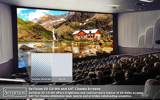 Severtson Screens will highlight numerous cinema screens and coatings during ExpoCine 2023, held in São Paulo, Brazil from October 3-6 at the Cine Marquise and Renaissance Hotel.