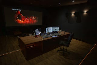 Blazing Griffin, a BAFTA-winning games, post-production, film, and TV production facility based in Glasgow has installed an Alcons pro ribbon system for its high-end film mixing room. It’s the first Alcons mix room in Scotland and also the first installation of an Alcons CRMSC Compact Cinema Reference Monitor System in the United Kingdom.