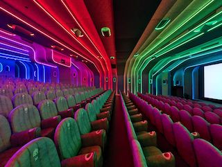 The storied French cinema, Le Grand Rex, recently refurbished its space in Paris to create a striking 296-seat screen featuring Christie laser projection, Dolby Atmos sound, a RealD Ultimate screen, luxury reclining leather seats, and two kilometers of customizable LED lighting throughout, creating a captivating, immersive experience, paired with exceptional cinematic performance.