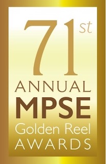 The Motion Picture Sound Editors association today announced the nominees for the 71st Annual MPSE Golden Reel Awards. Nominees represent the work of the world’s most talented sound artists and their contributions to the past year’s most outstanding feature film, television, animation, computer entertainment, and student productions.